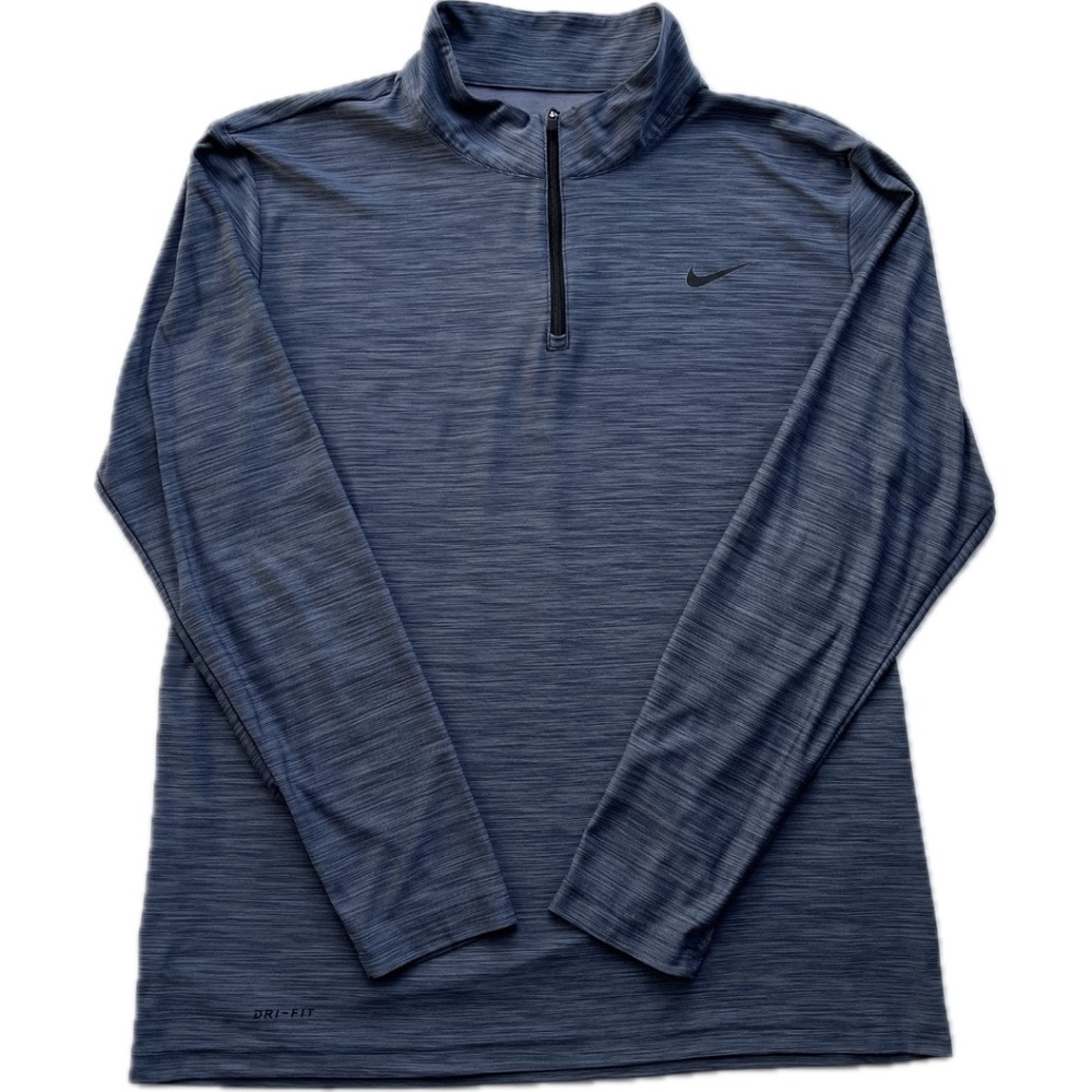 Nike DRI-FIT Long Sleeve 1/4 Zip Men's Large Good Condition